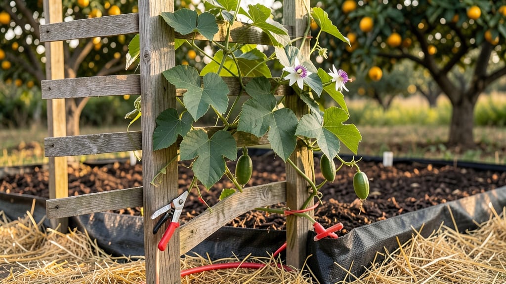 How to Grow Passionfruit: Tropical Vine Thrives With Minimal Pruning