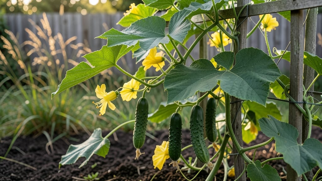 Bur Cucumber Fruit: Fast-Growing Vine with Crunchy Harvest in 6 Months
