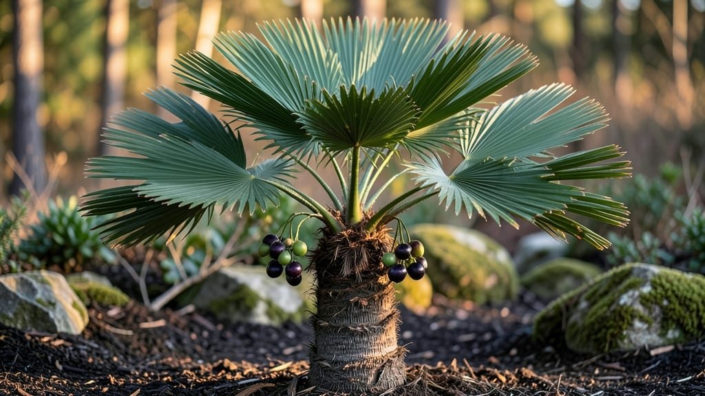 Windmill Palm Fruit Growing Guide: Sun-Loving Dwarf Palm for Small Spaces