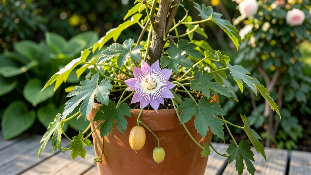 Passionfruit Vines in Pots: Compact Varieties for Balcony Bounty