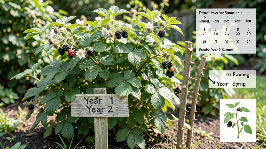 How Long Does It Take Blackberry Bushes to Produce Fruit: Fastest Varieties & Climate Factors