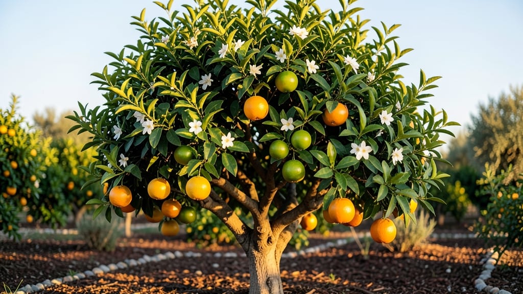 Life Cycle of an Orange Fruit: From Flower to Ripe Fruit in Stages