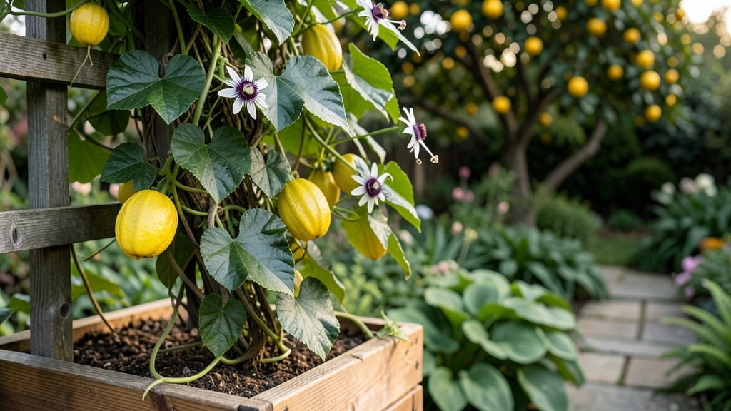 Yellow Passion Fruit Tree: Tropical Bounty in Containers With Minimal Care