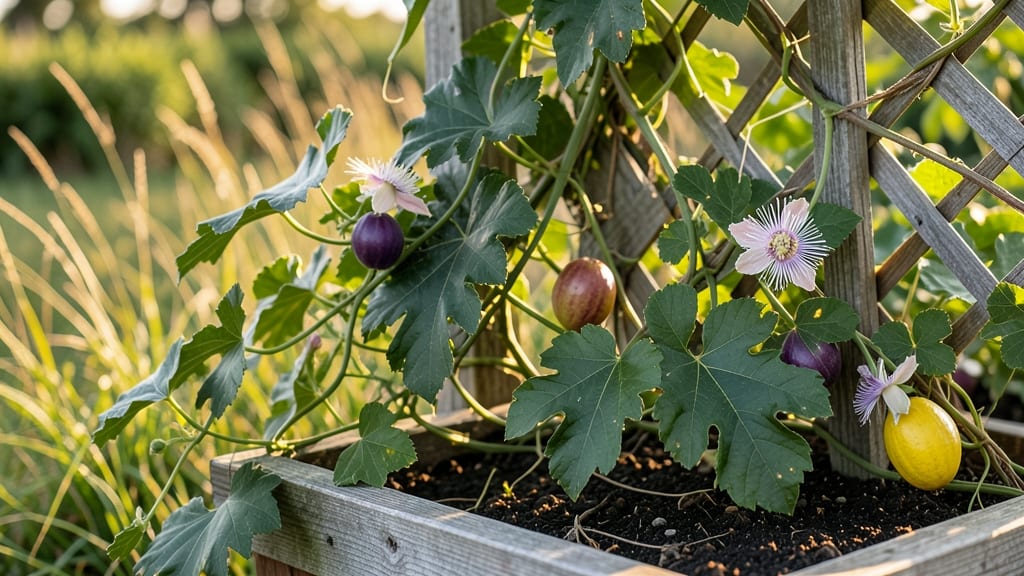 Passion Fruit Vine On Fence: Tropical Beauty That Climbs and Thrives