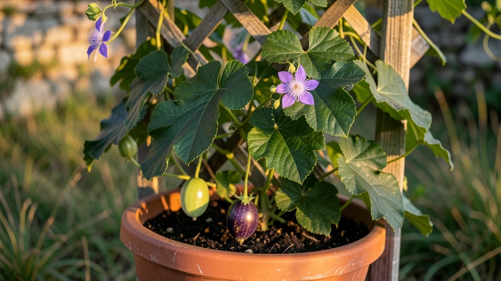 Passion Fruit Climber: Tropical Vine That Thrives in Containers