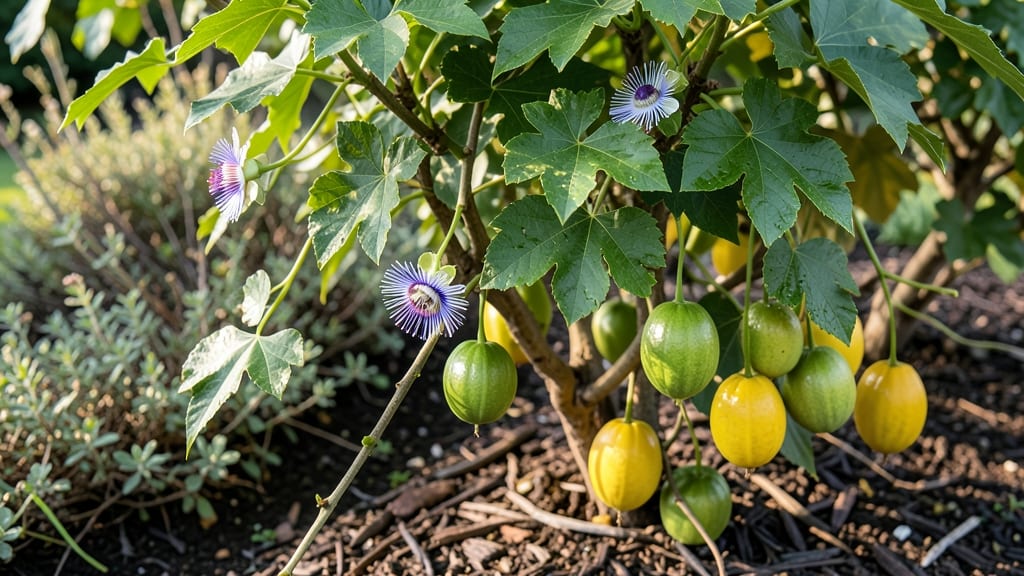 Yellow Passionfruit Vine: Climate-Smart Growth for Fast, Fragrant Harvests