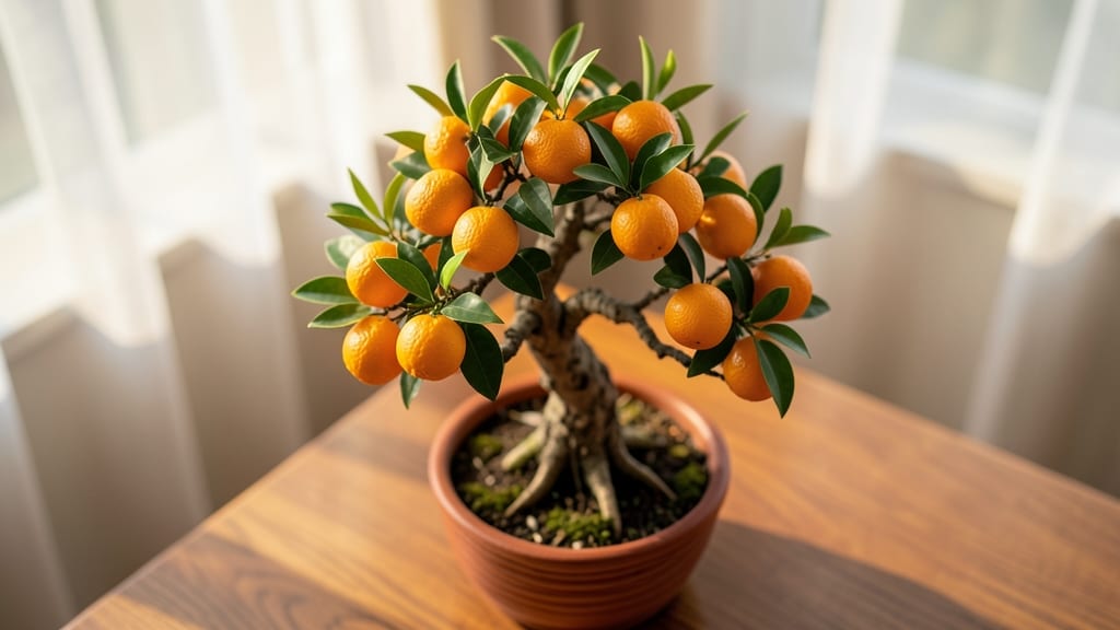 Bonsai Orange Tree