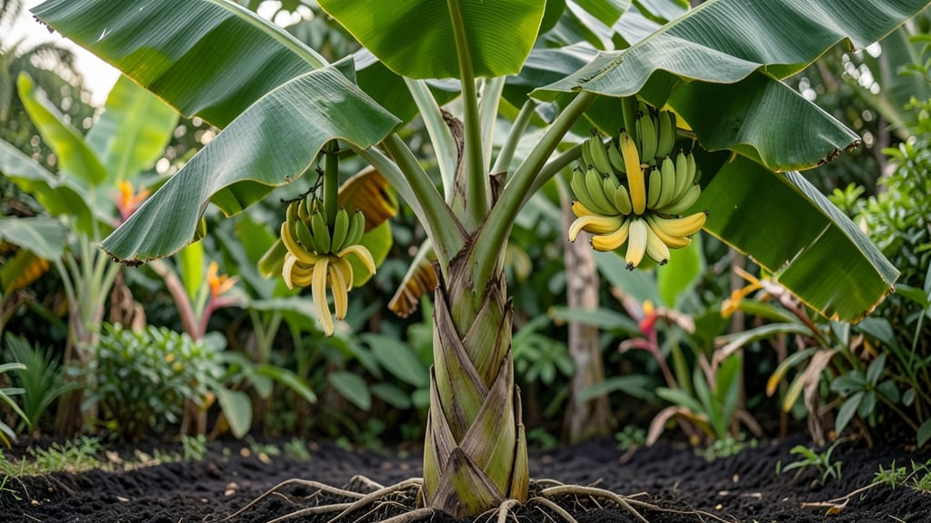 Banana Tree Fruit Growing Guide: Pruning Secrets for Year-Round Fruit Production