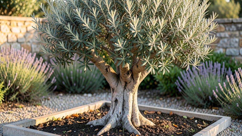 Majestic Beauty Fruitless Olive Tree: Sculpted Elegance for Year-Round Focal Points