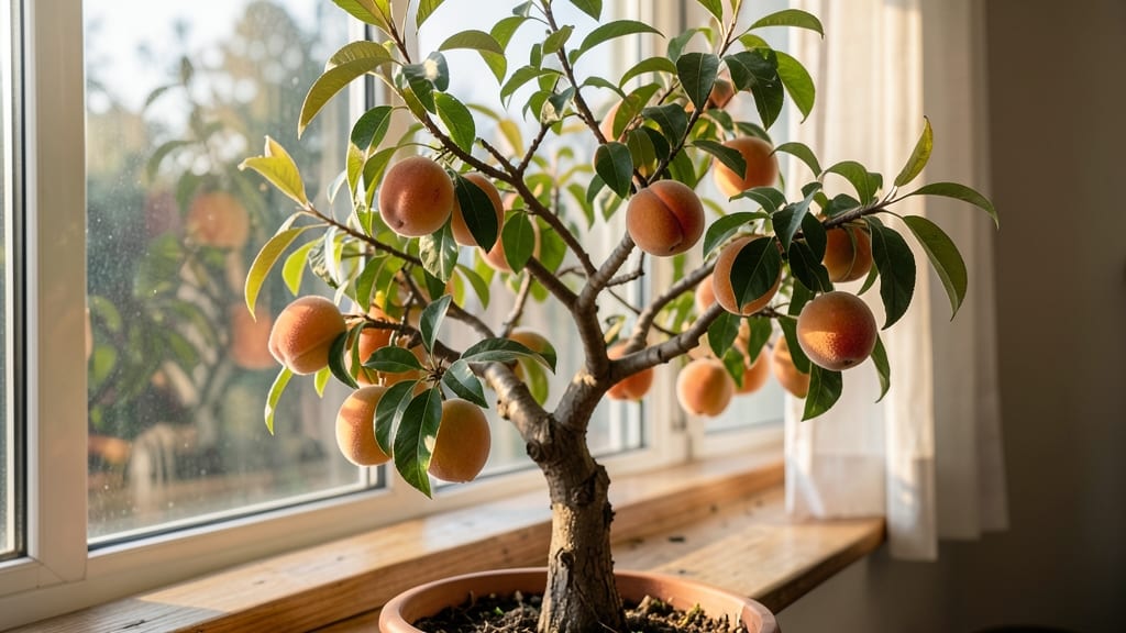 Dwarf Peach Tree