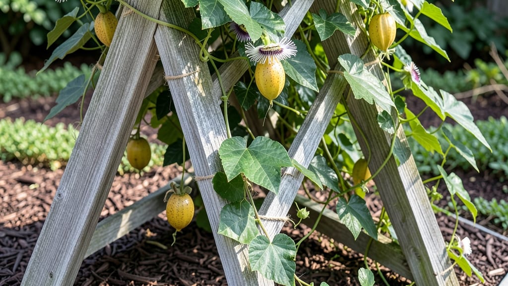 Trellis for Passionfruit Vine: Sturdy Support for Heavy Fruit-Laden Branches
