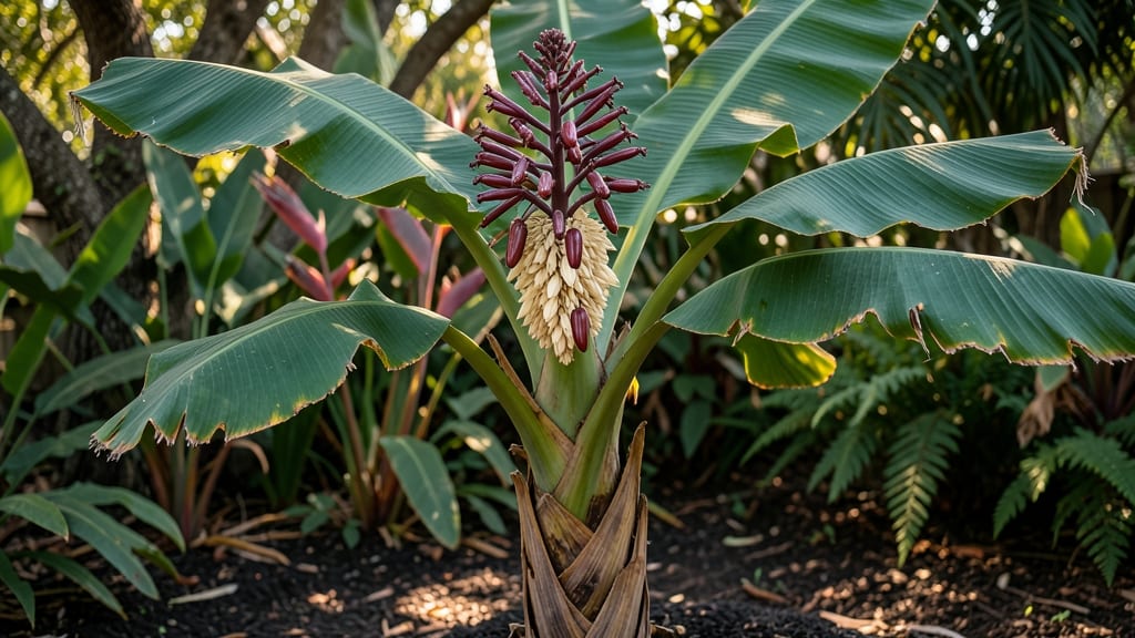 Red Abyssinian Banana Fruit Growing Guide: Fast-Germinating Tropical Tree for Small Spaces