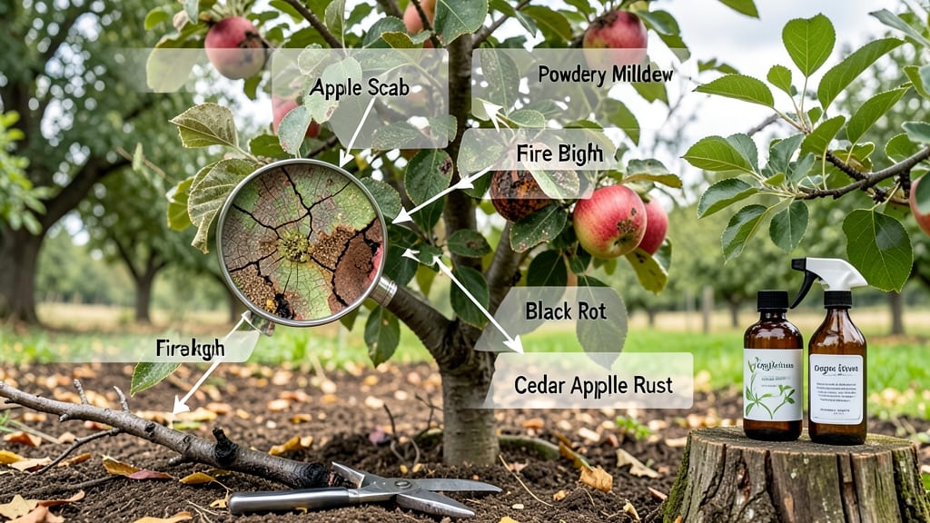 Apple Fruit Diseases Pictures: Visual Guide to Spotting and Stopping Common Blights