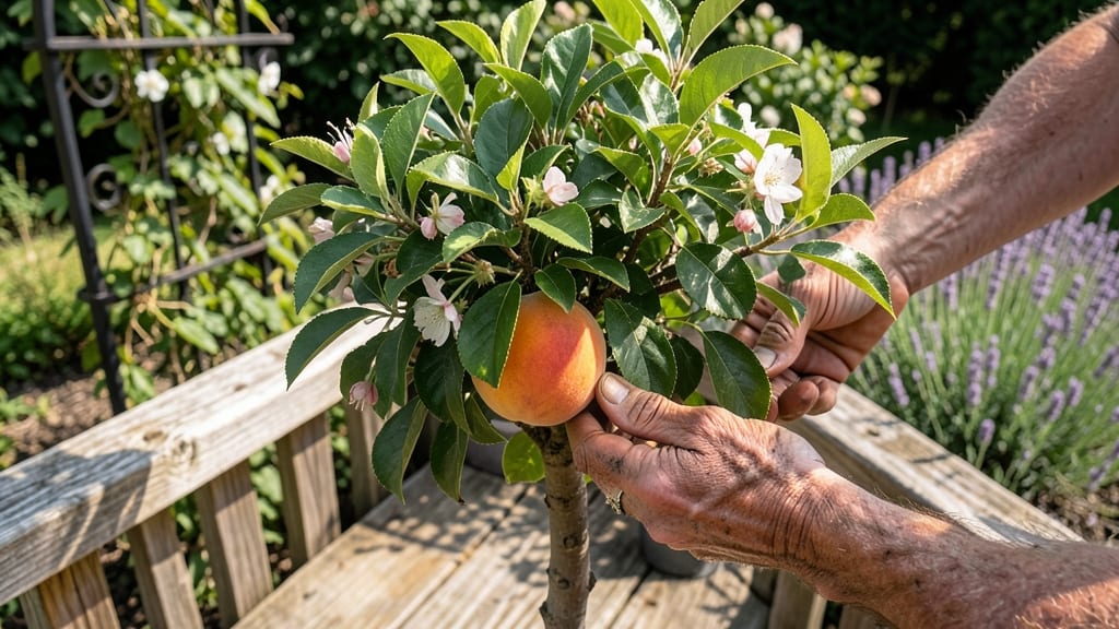 Patio Peach Tree Dwarf Variety